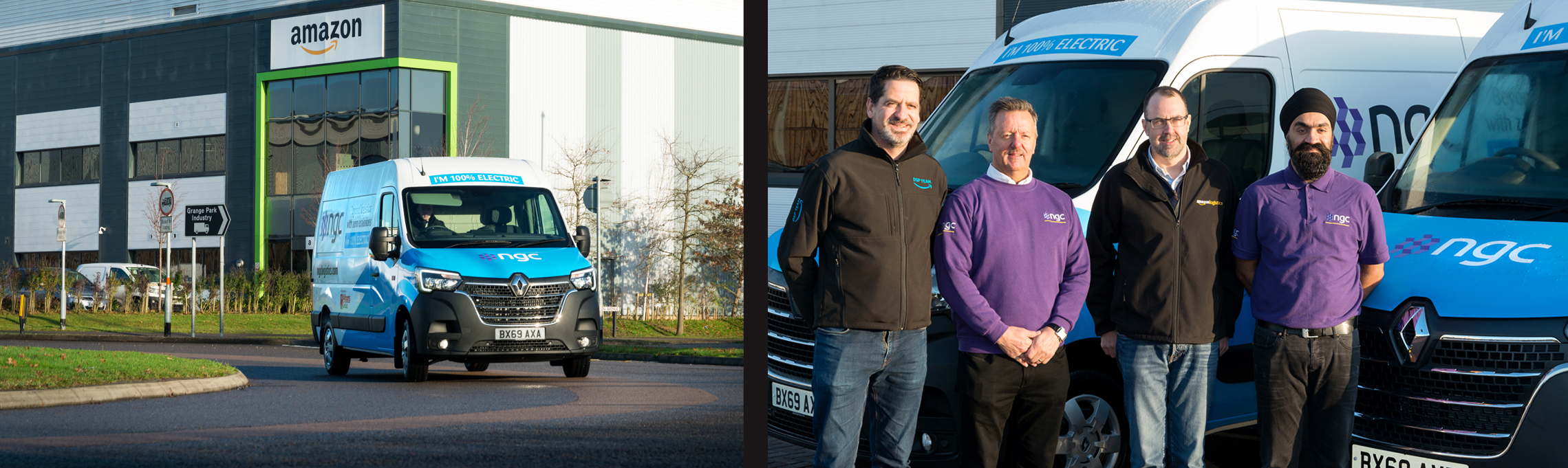 Renault Trucks Master Red Amazon NGC Logistics