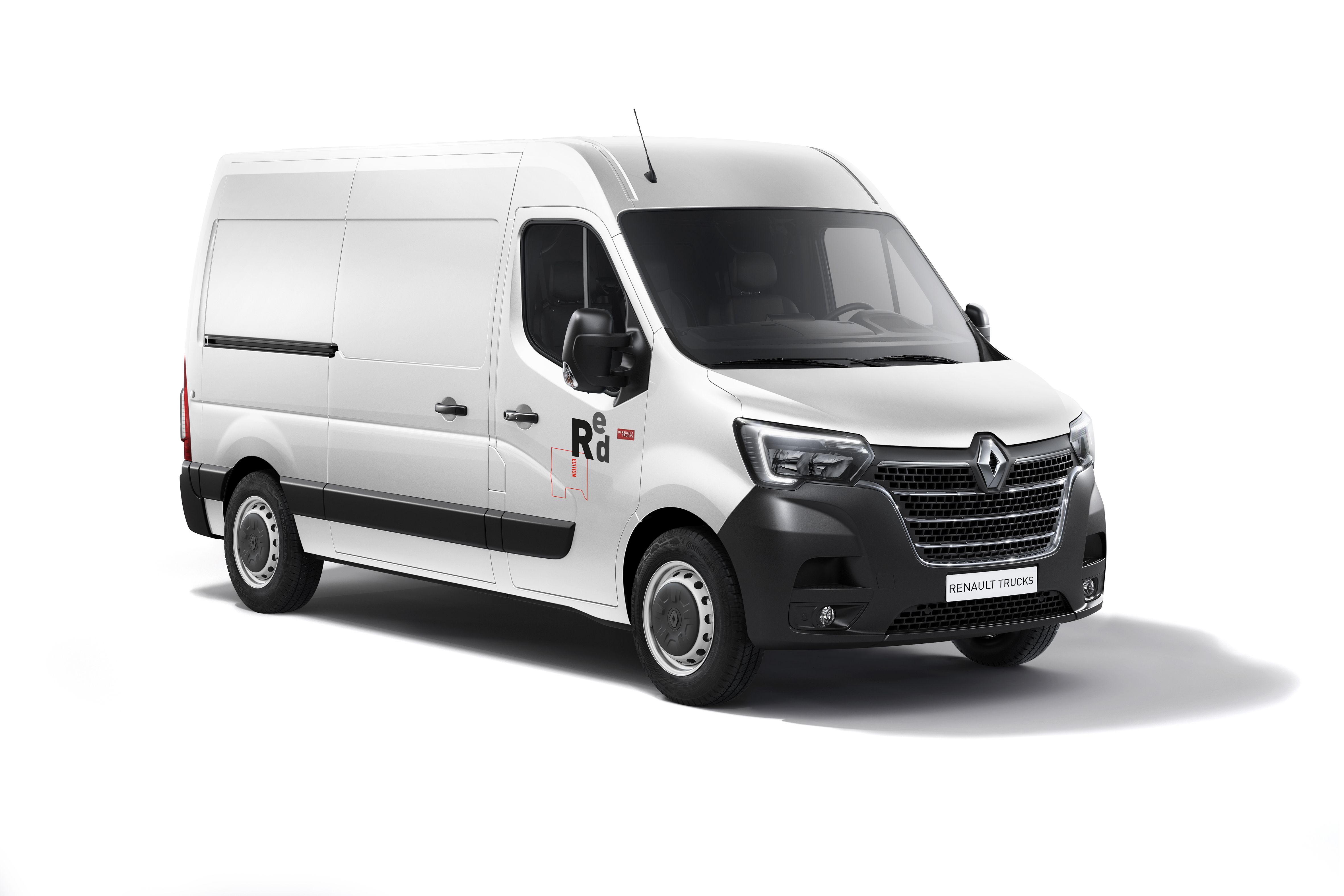 Renault Master Red Panel Van