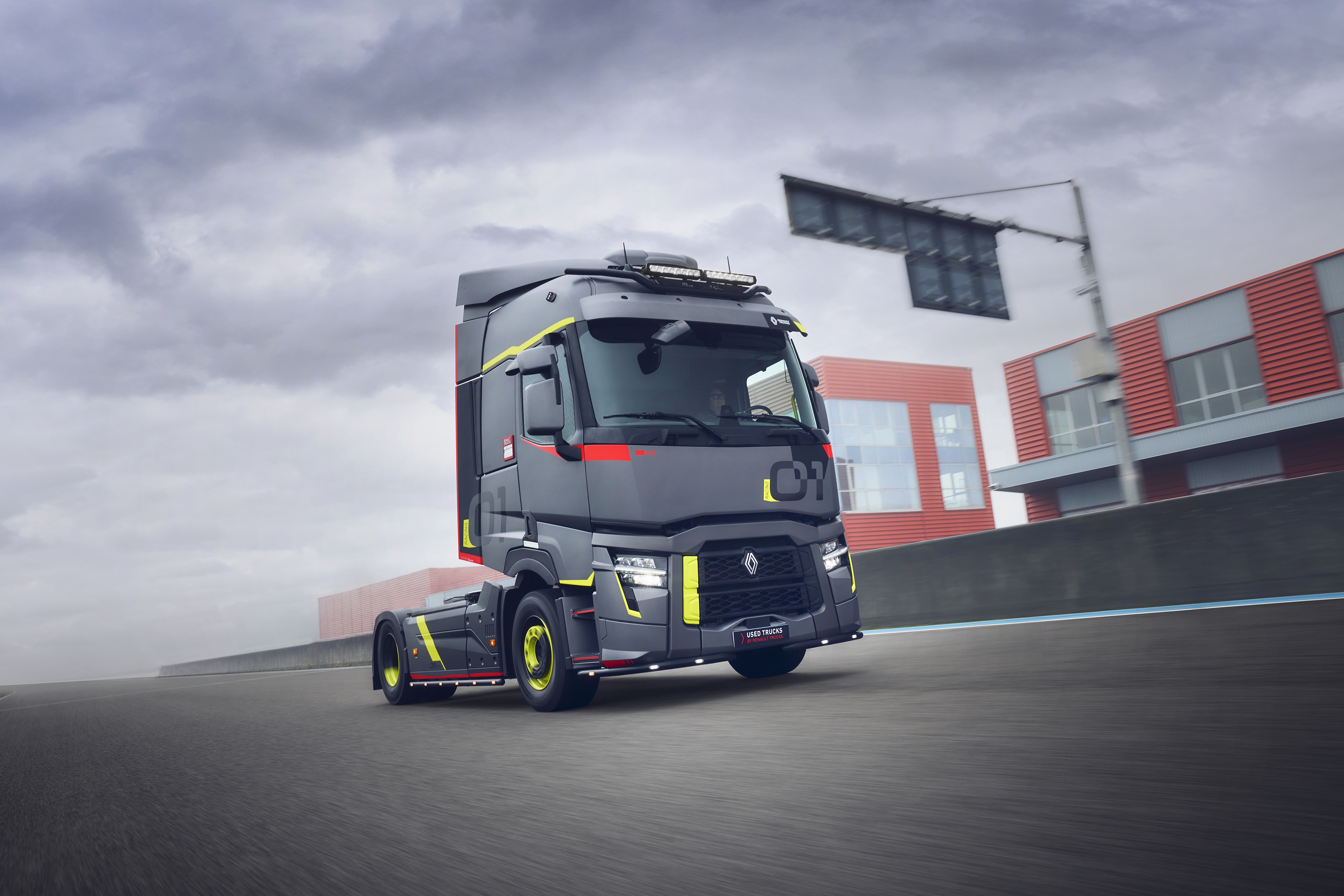 Grey Renault Trucks T01 Racing