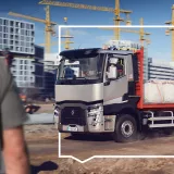 Renault Trucks C on a building site 