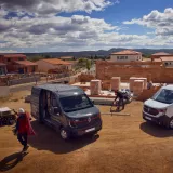 Masters on construction site p042734