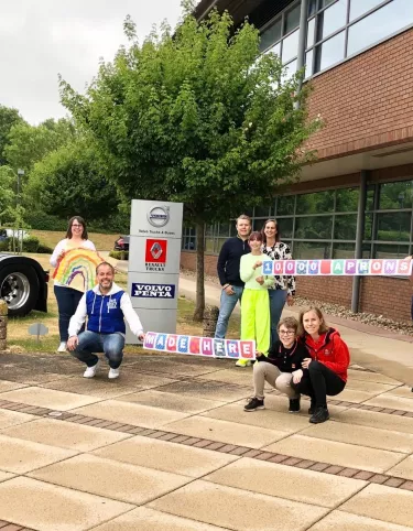 Volvo Group Smashes PPE Apron target Renault Trucks