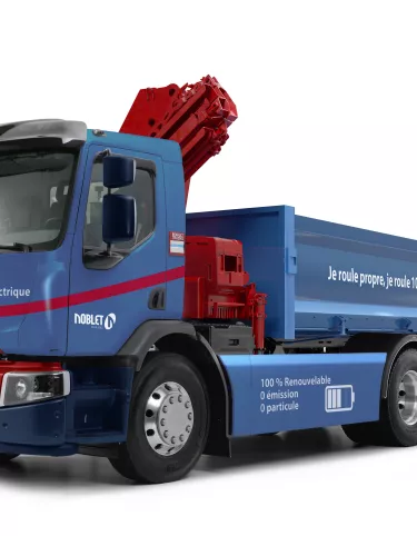 Noblet first Electric Truck
